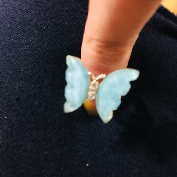 Butterfly ring ethnic wear - Picture 3 of 11